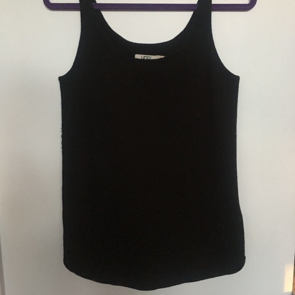 UGG Cashmere Tank Top. Size S. Black